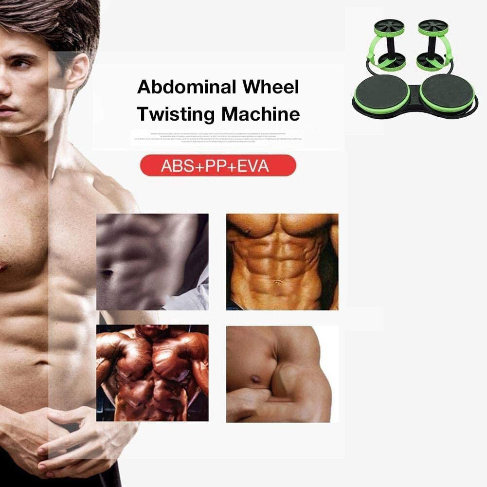 Multi-Function Double Ab Roller Wheel New Version Ab Wheel Exercise Fitness