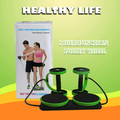 Multi-Function Double Ab Roller Wheel New Version Ab Wheel Exercise Fitness