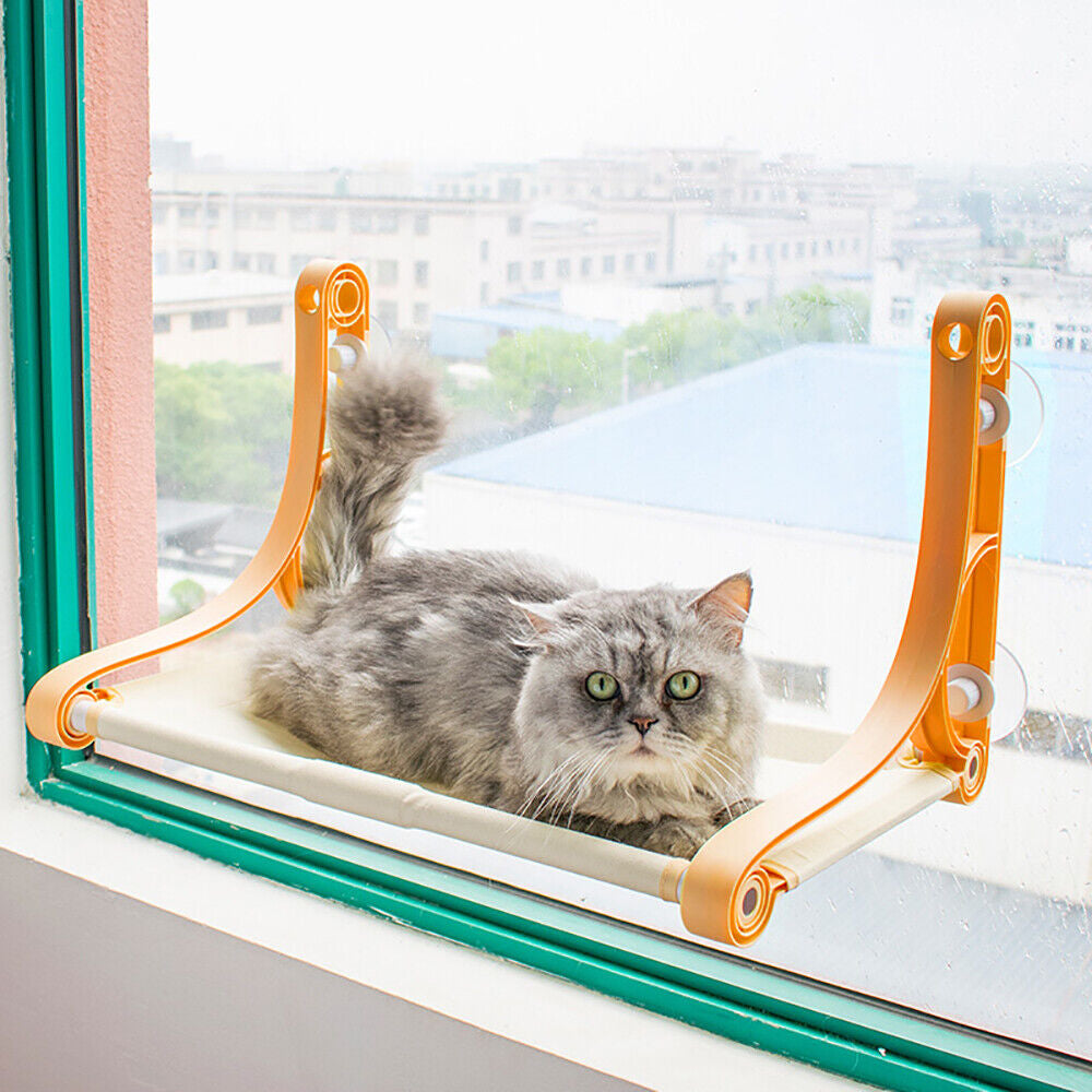 Cat Bed Window Perch Seat Suction Cups Cat Hammock Pet Resting Seat Cat Shelves