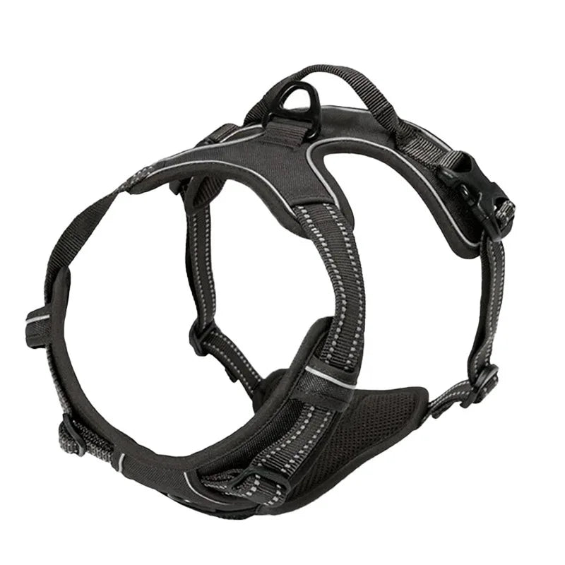 Dog Harness No Pull Reflective Dog Harness Vest with Easy Control Handle for Medium Large Dogs Outdoor Walking Training Supplies