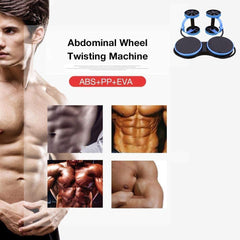 Multi-Function Double Ab Roller Wheel New Version Ab Wheel Exercise Fitness