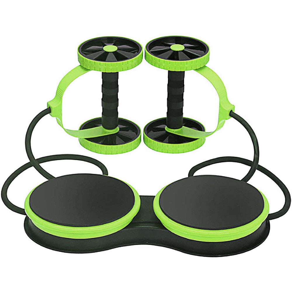 Multi-Function Double Ab Roller Wheel New Version Ab Wheel Exercise Fitness