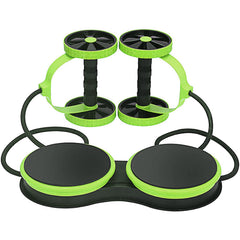 Multi-Function Double Ab Roller Wheel New Version Ab Wheel Exercise Fitness