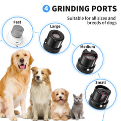Pet Dog Nail Grinder 2-Speed Electric Rechargeable Pet Nail Trimmer Painless Paws for Small Medium Large Dogs & Cats