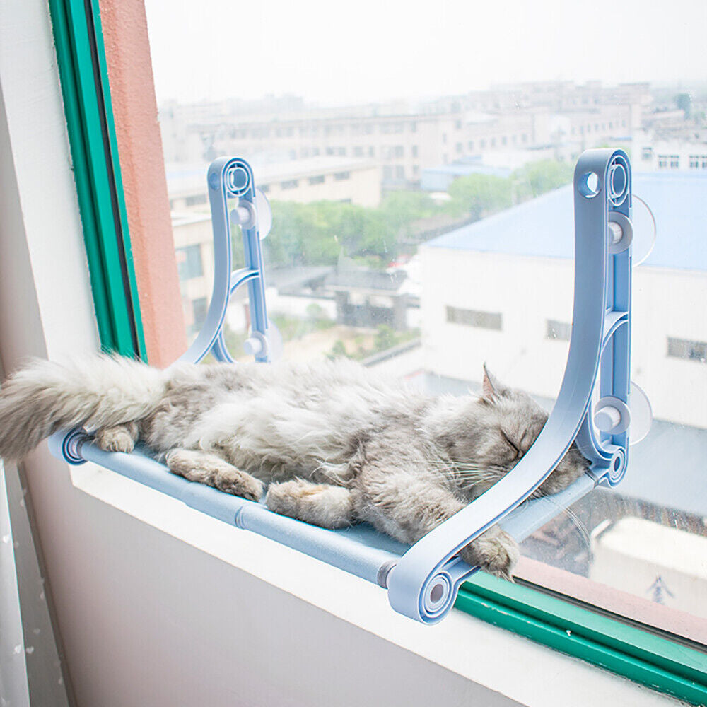 Cat Bed Window Perch Seat Suction Cups Cat Hammock Pet Resting Seat Cat Shelves