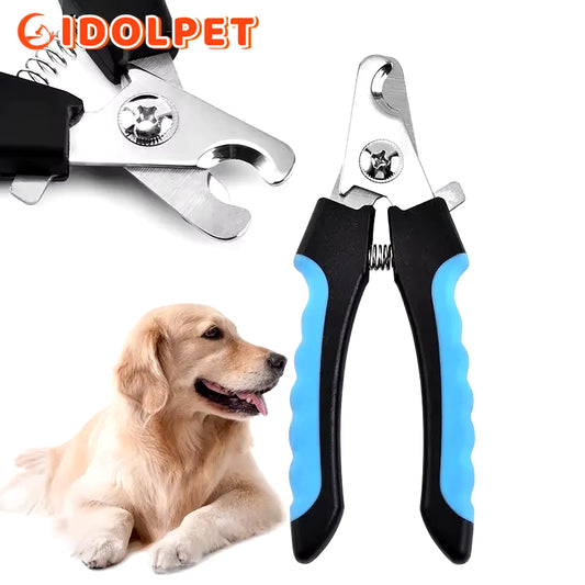 Professional Pet Nail Clipper with Safety Guard Stainless Steel Scissors Cat Dog for Claw Care Grooming Supplies Size Fits