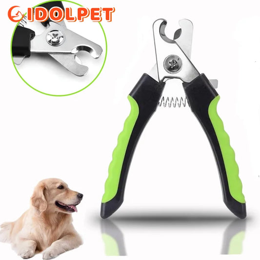Dog Nail Clippers with Safety Guard Cat Dog Nail Trimmers Pet Nail Clippers Sharp Blades Suitable for Medium Large Dogs Cats