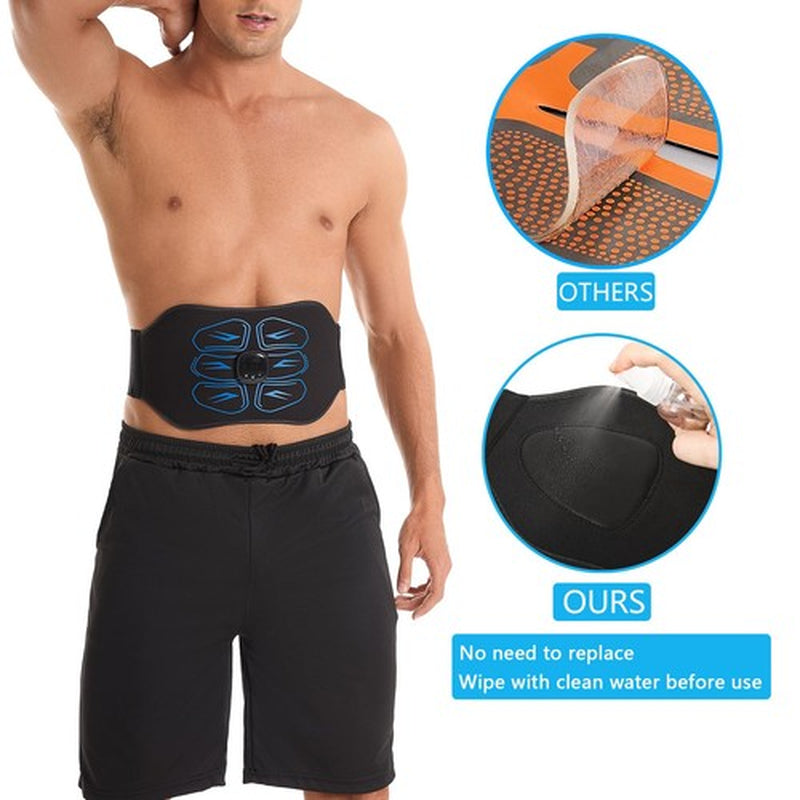 ABS Stimulator - EMS Muscle Stimulator, Ab Machine, Portable Abdominal Belt, ...
