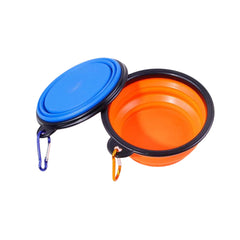 2-Pack 34Oz Large Size Collapsible Dog Bowl, Portable Pet Bowl, Travel Dish