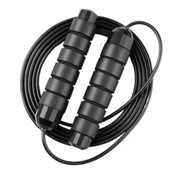 Jump Rope Tangle-Free Rapid Speed Jumping Rope Cable with Ball Bearings Steel Skipping Rope Gym Exercise Slim Body