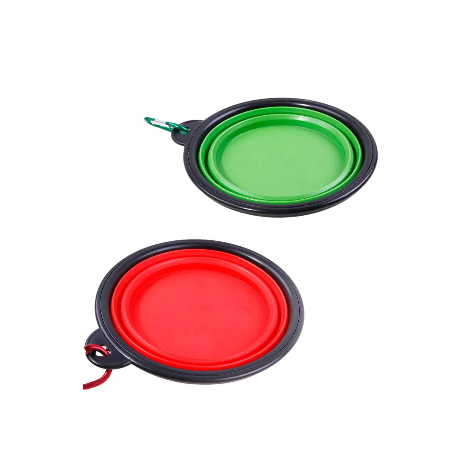 2-Pack 34Oz Large Size Collapsible Dog Bowl, Portable Pet Bowl, Travel Dish