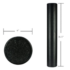 Wellness Seer Extra Firm Foam Roller High Density Yoga Muscle Back Pain Trigger