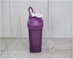 Protein  W. Classic Loop Top & Stainless Whisk Ball-Perfect for Protein Shakes and Pre Workout-Bpa Free-(16 Oz,Purple)