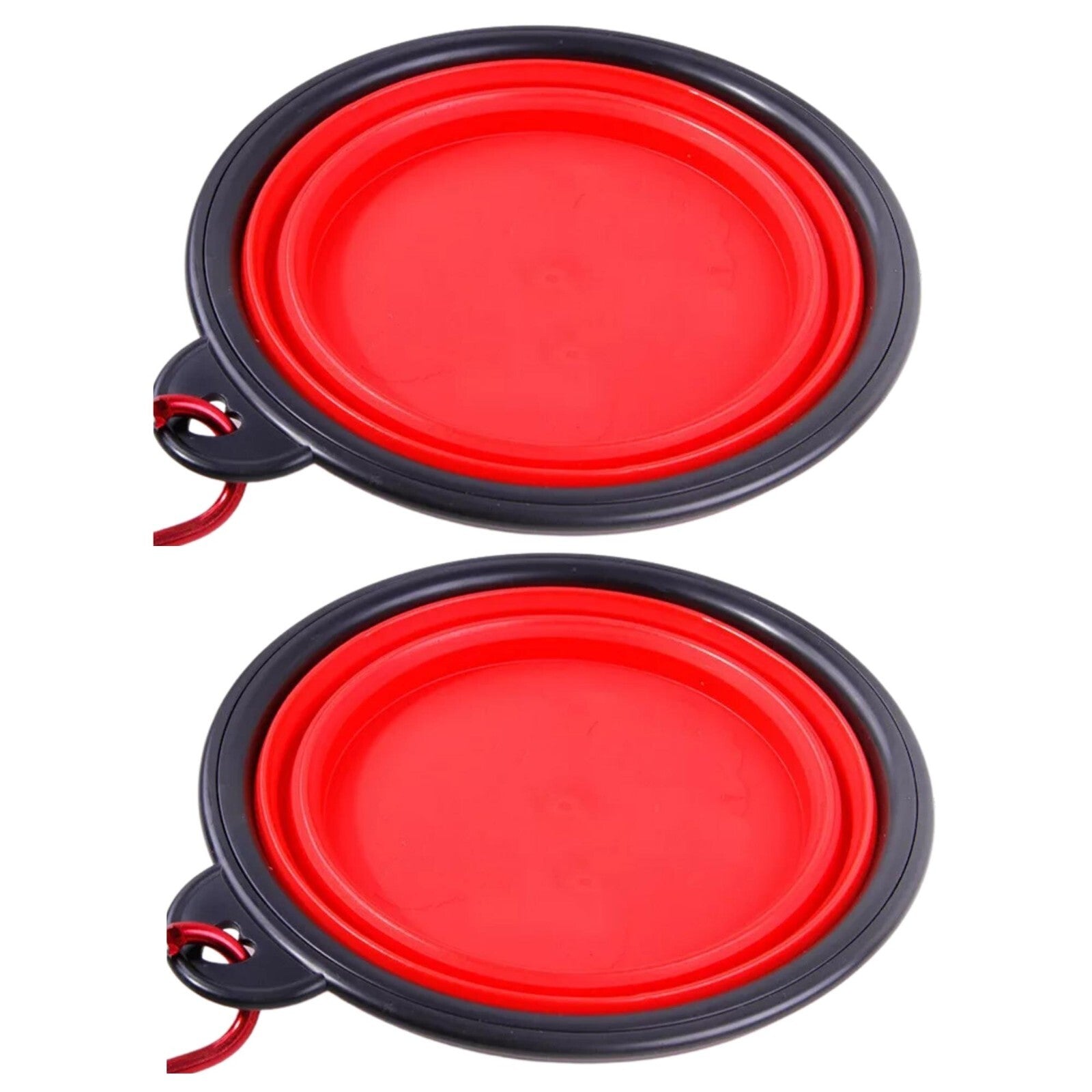 2-Pack 34Oz Large Size Collapsible Dog Bowl, Portable Pet Bowl, Travel Dish