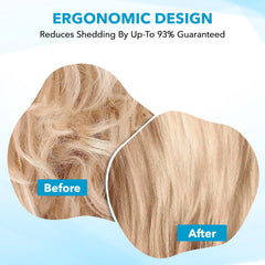 De-Shedding Brush for Dogs, Anti-Slip Handle, Stainless Steel Undercoat Grooming Tool