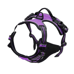 Dog Harness No Pull Reflective Dog Harness Vest with Easy Control Handle for Medium Large Dogs Outdoor Walking Training Supplies