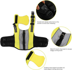 Life Vests for Dogs Boating, Dog Life Jacket for Swimming High Buoyancy Pet Life Vest High Visible & Lightweight Dog Flotation Vest with Rescue Handle